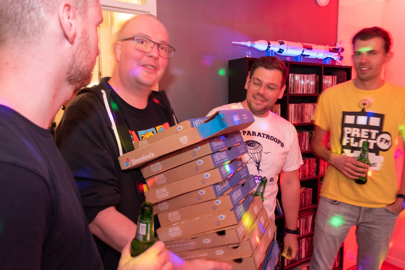 Sfeerbeeld 3 — Pizza time